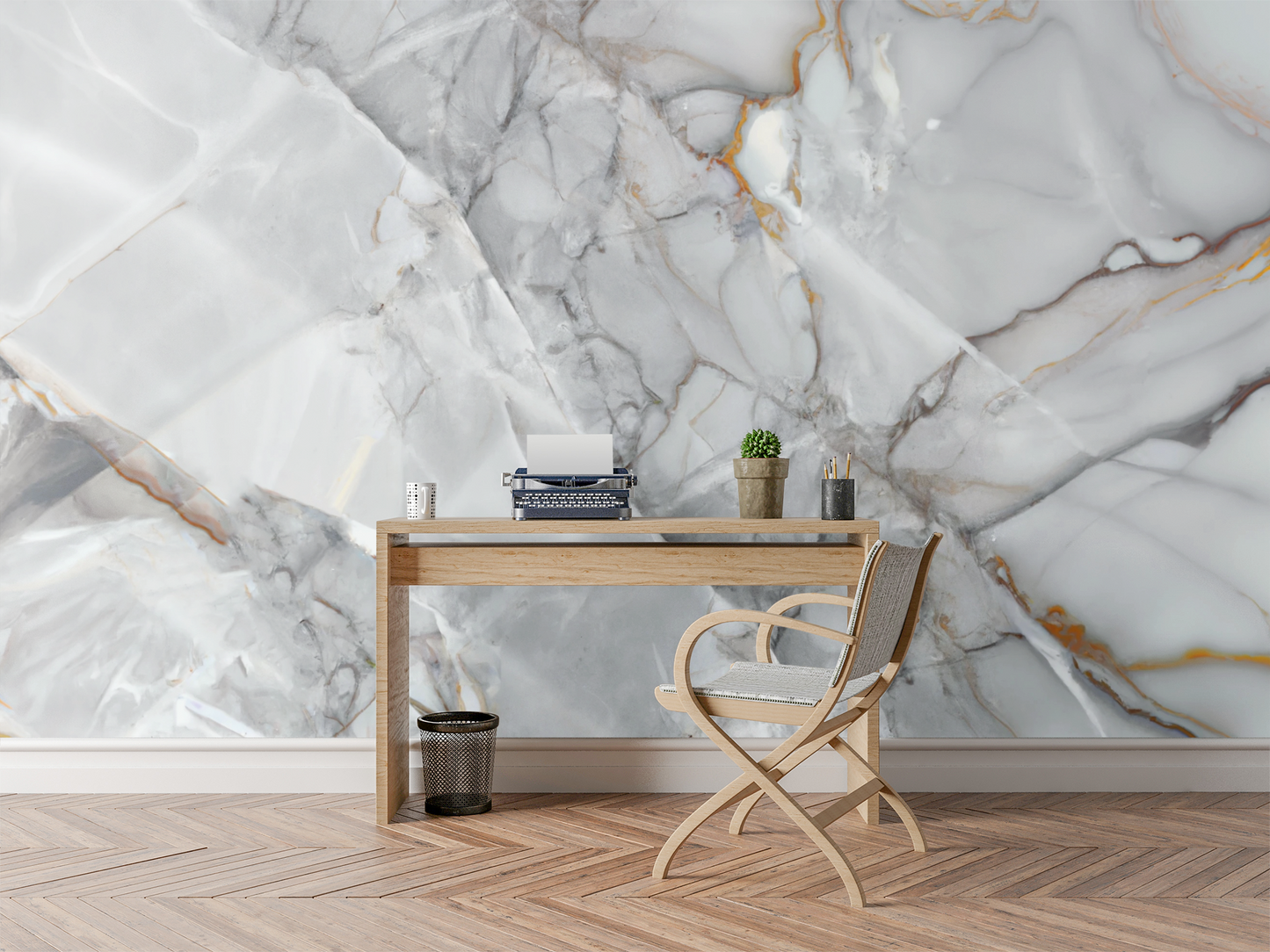 Radiant Carrara Wallpaper