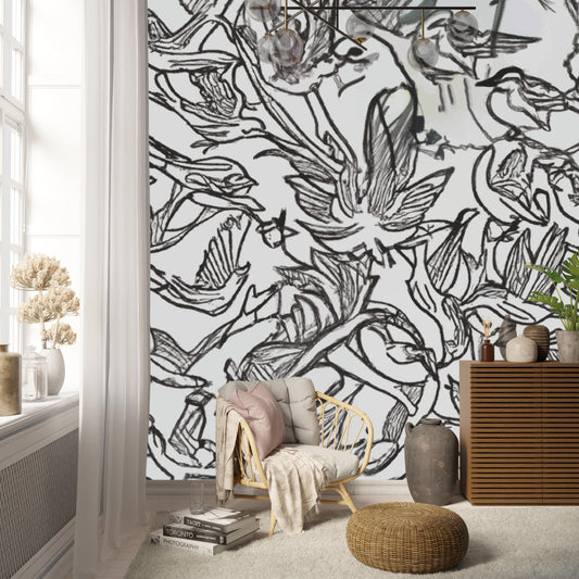 Flight Patterns Wallpaper