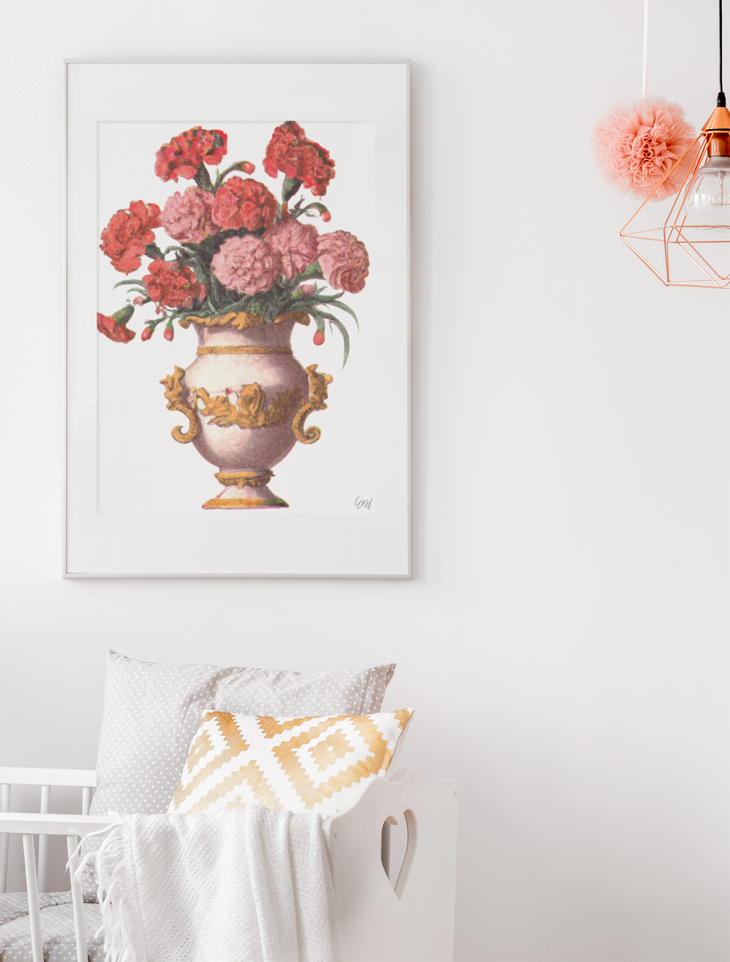Janvier Œillet Print