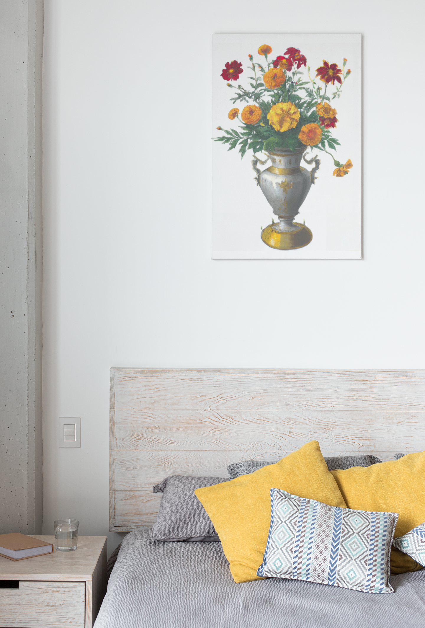 Octobre Souci et Cosmos Print