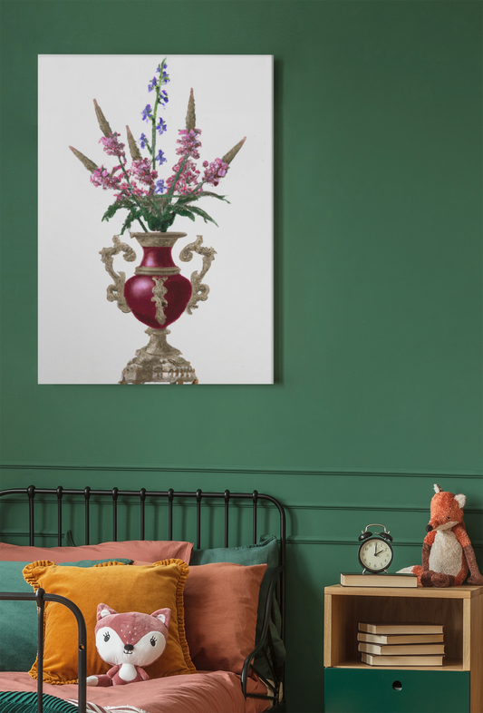 Juillet Pied d'Alouette Print