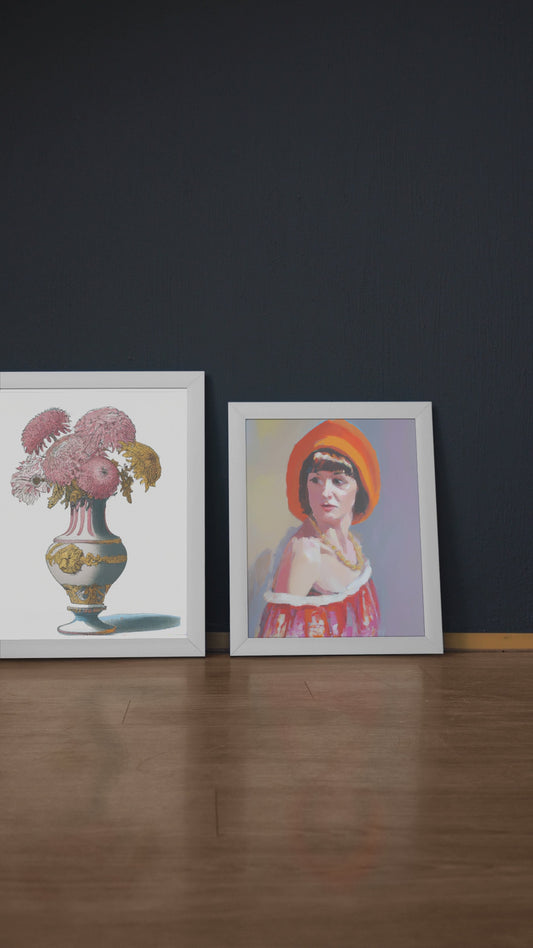 Novembre Chrysanthème Print