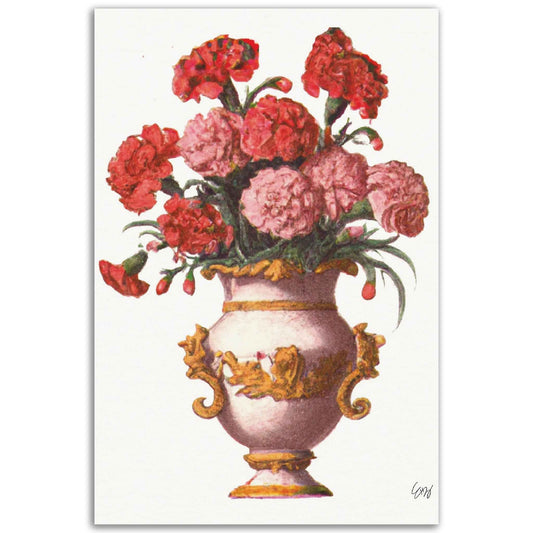 Janvier Œillet Print