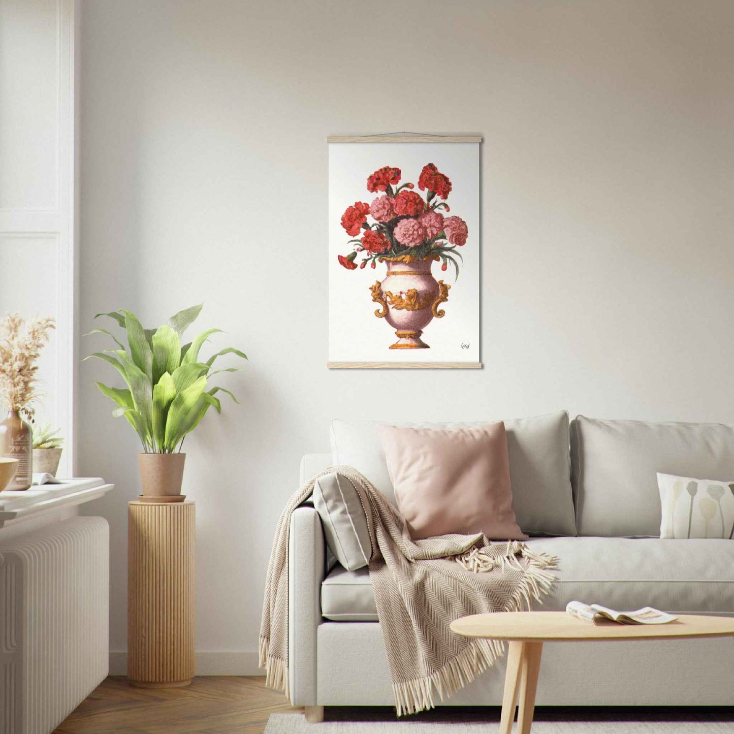 Janvier Œillet Print