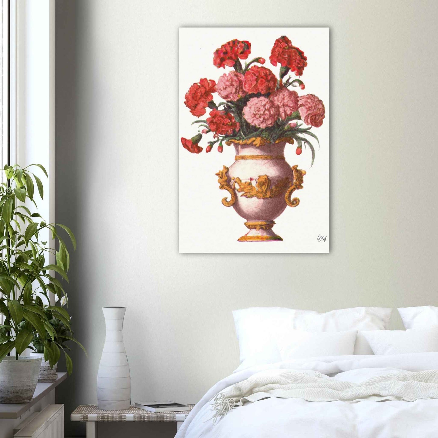 Janvier Œillet Print