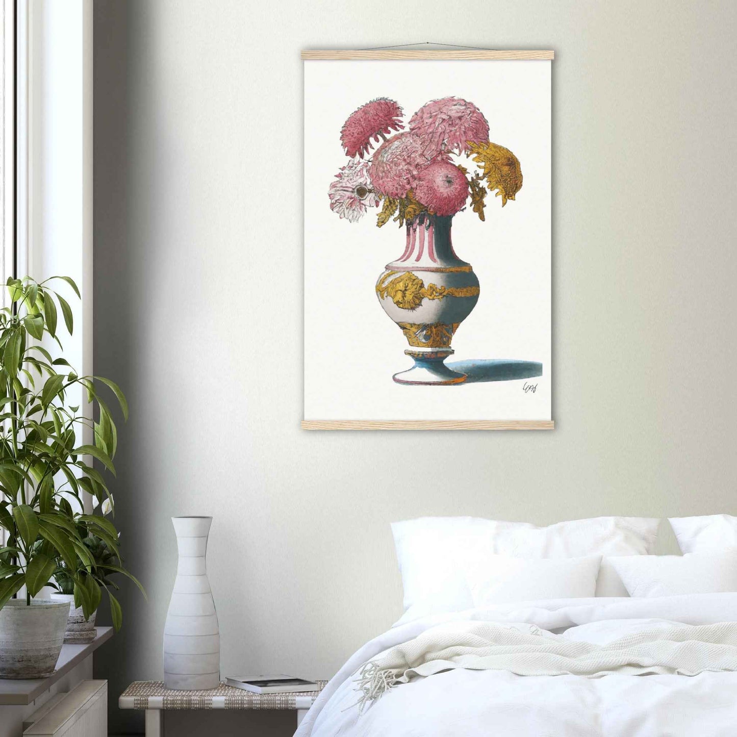 Novembre Chrysanthème Print