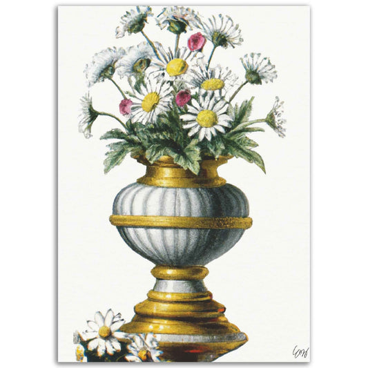 Avril Marguerites Print