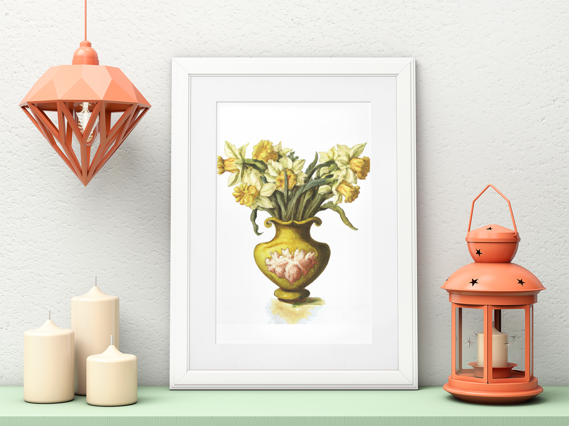 Mars Jonquilles Print