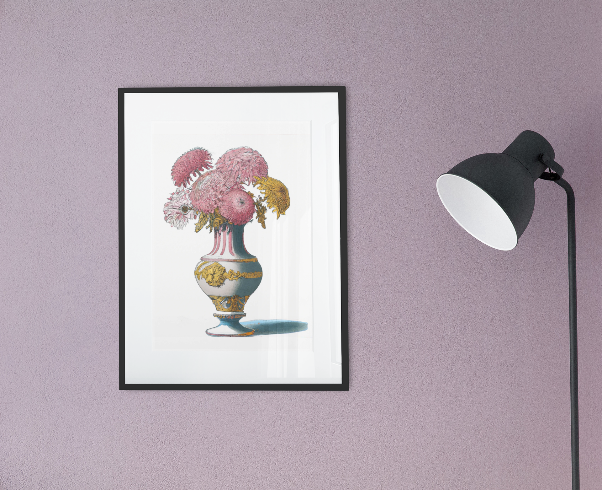 Novembre Chrysanthème Print