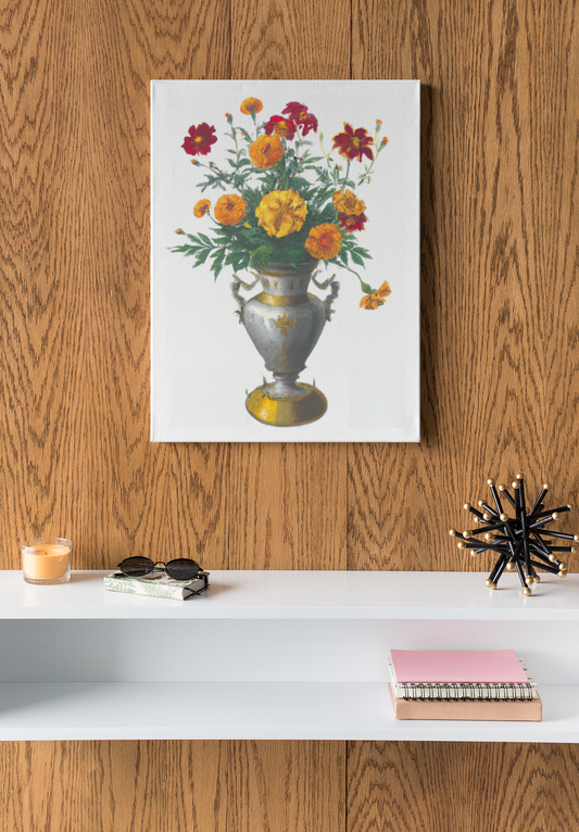Octobre Souci et Cosmos Print